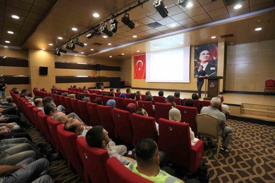 Kepez Personeline İş Sağlığı Ve Güvenliği Eğitimi Verildi