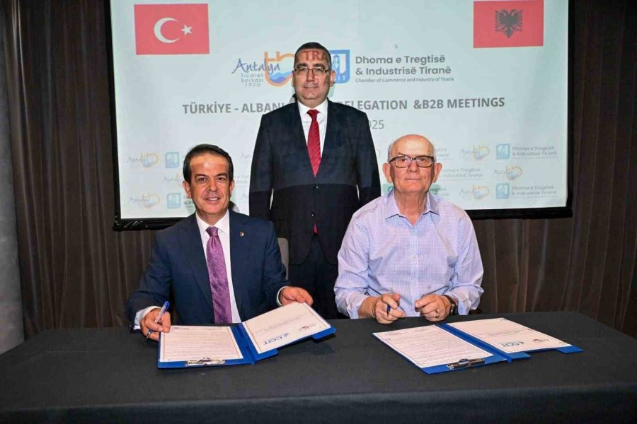 Antalya Ticaret Borsası Arnavutluk Pazarında