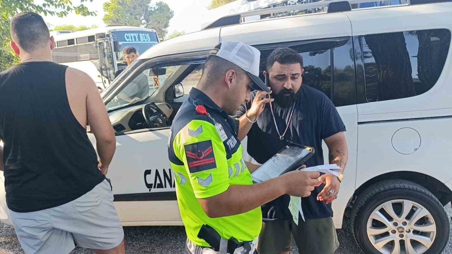 Manavgat’ta Sigorta Sistemi Arızası Sürücüye Zor Anlar Yaşattı