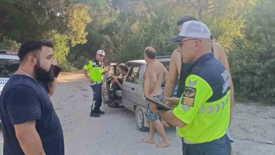 Manavgat’ta Sigorta Sistemi Arızası Sürücüye Zor Anlar Yaşattı