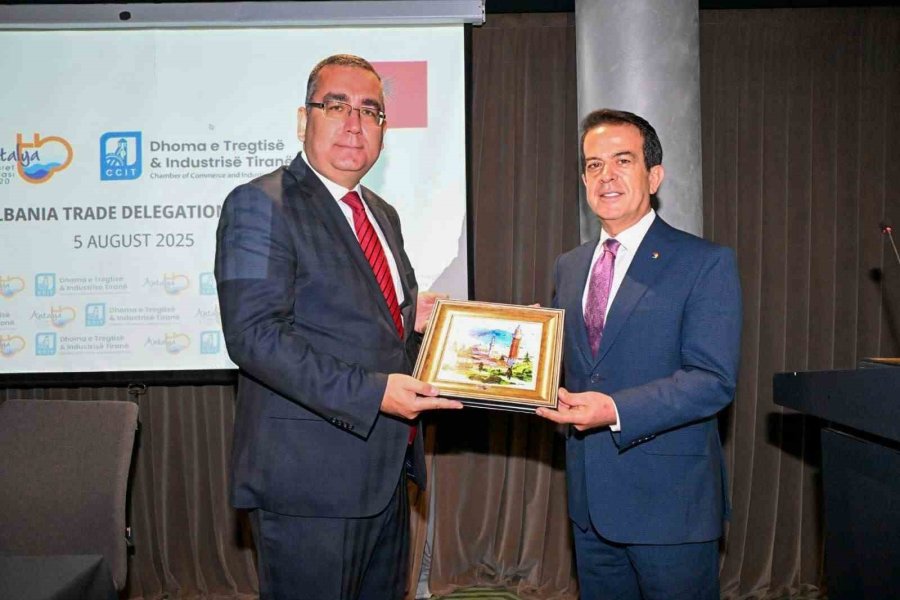 Antalya Ticaret Borsası Arnavutluk Pazarında