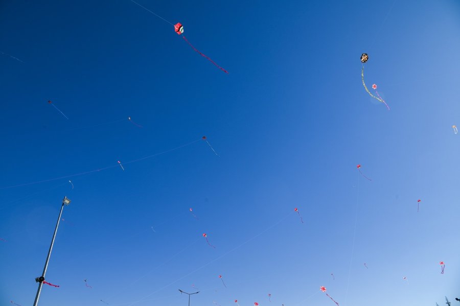 Selçuklu’da Hafta Sonu Boyunca Uçurtmalar Gökyüzünde Buluştu