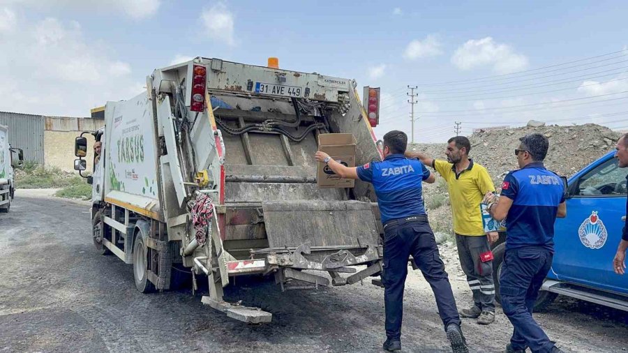 Tarsus’ta Halk Sağlığını Tehdit Eden 500 Ürün Ele Geçirildi