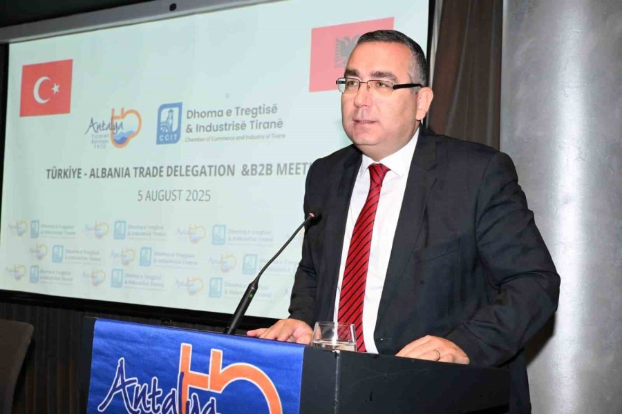 Antalya Ticaret Borsası Arnavutluk Pazarında