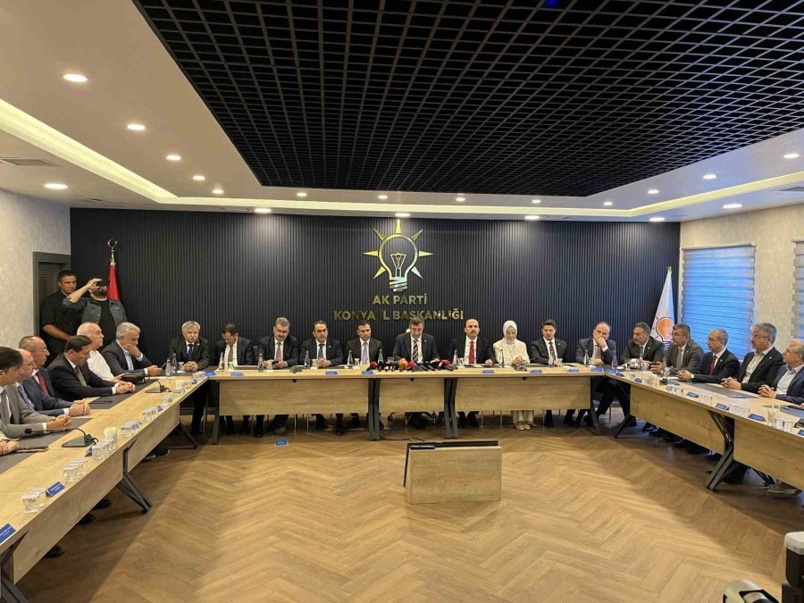 Cumhurbaşkanı Yardımcısı Yılmaz: "ak Partinin Rotasını Millet Çizmiştir, Çizmeye Devam Etmektedir"