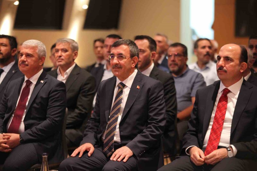 Cumhurbaşkanı Yardımcısı Yılmaz: "enflasyonu Düşürme Ve Sürdürülebilir Büyüme Hedeflerine Odaklandık"