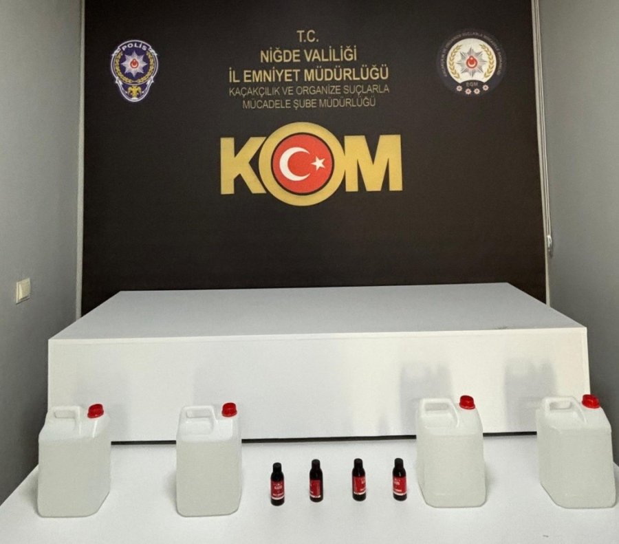 Niğde’de Kaçakçılık Operasyonu: 8 Şüpheli Yakalandı