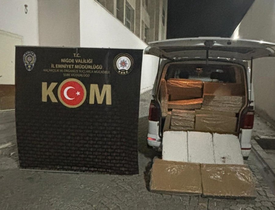 Niğde’de Kaçakçılık Operasyonu: 8 Şüpheli Yakalandı