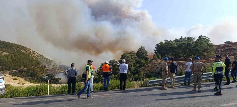 Mersin’deki Orman Yangını: 5 İlden Takviye Geldi Ekiplerin Müdahalesi Sürüyor