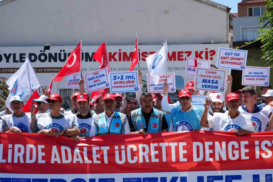 Memur-sen Niğde Şubesi, Toplu Sözleşme Teklifini Eleştirdi