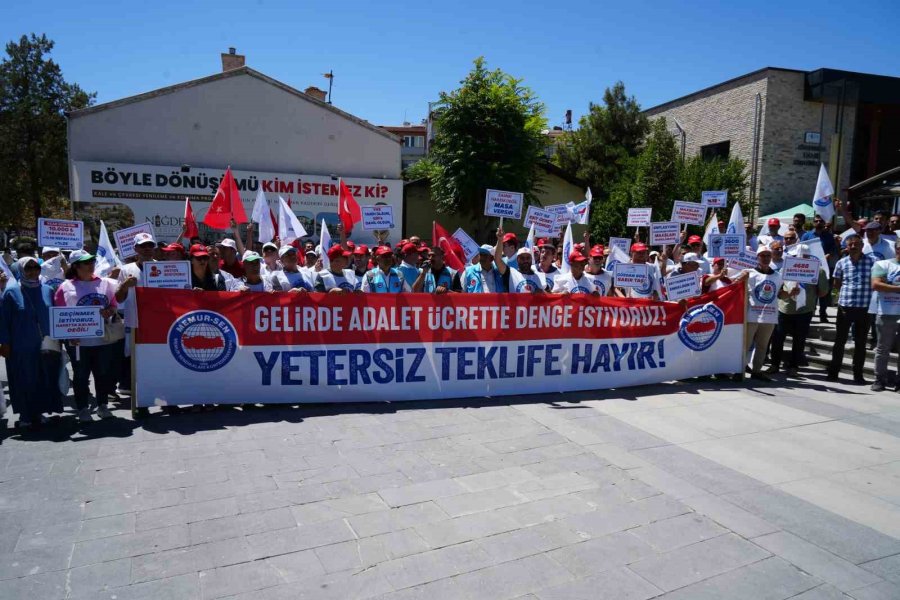 Memur-sen Niğde Şubesi, Toplu Sözleşme Teklifini Eleştirdi