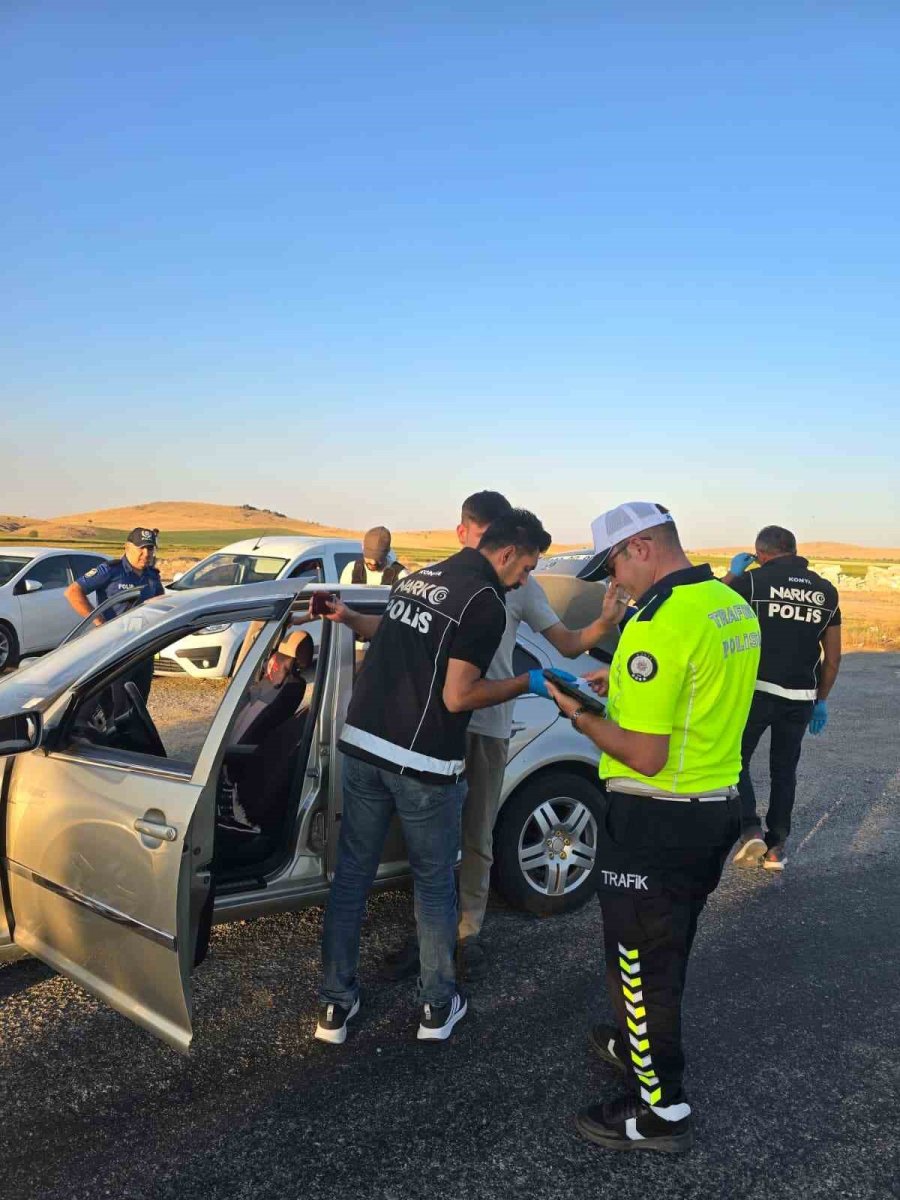 Konya’da Uyuşturucuya Karşı Sıkı Takip