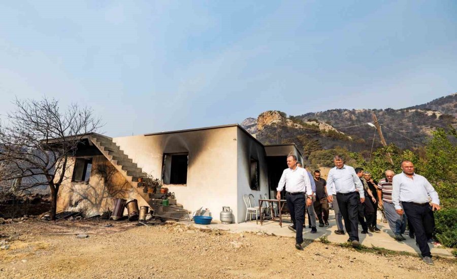 Silifke’deki Yangın Sürüyor