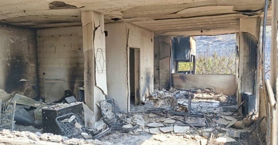 Mersin’de Orman Yangınında Evler Yandı, Hayvanlar Telef Oldu