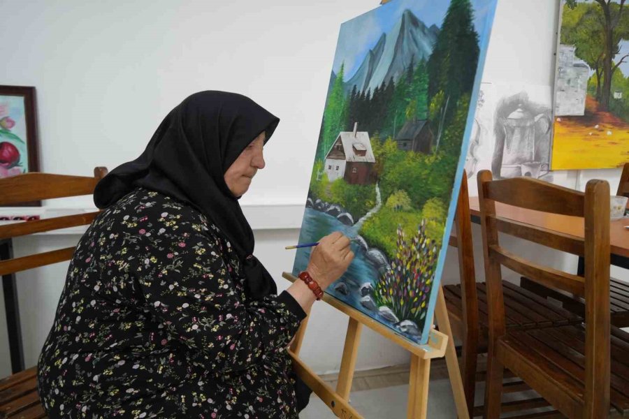 65 Yaşında Resim Yeteneğini Keşfetti