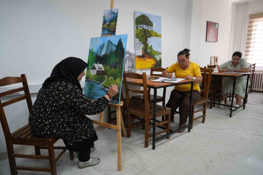 65 Yaşında Resim Yeteneğini Keşfetti