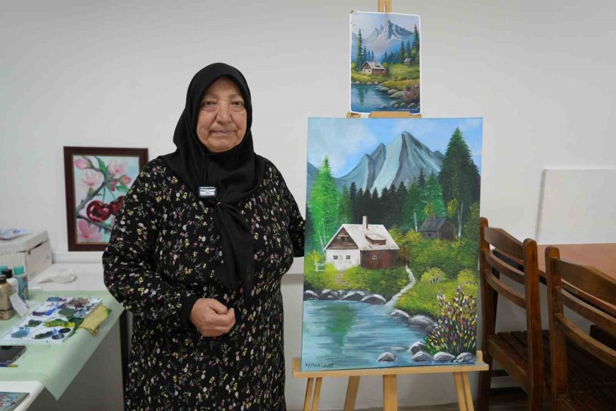 65 Yaşında Resim Yeteneğini Keşfetti