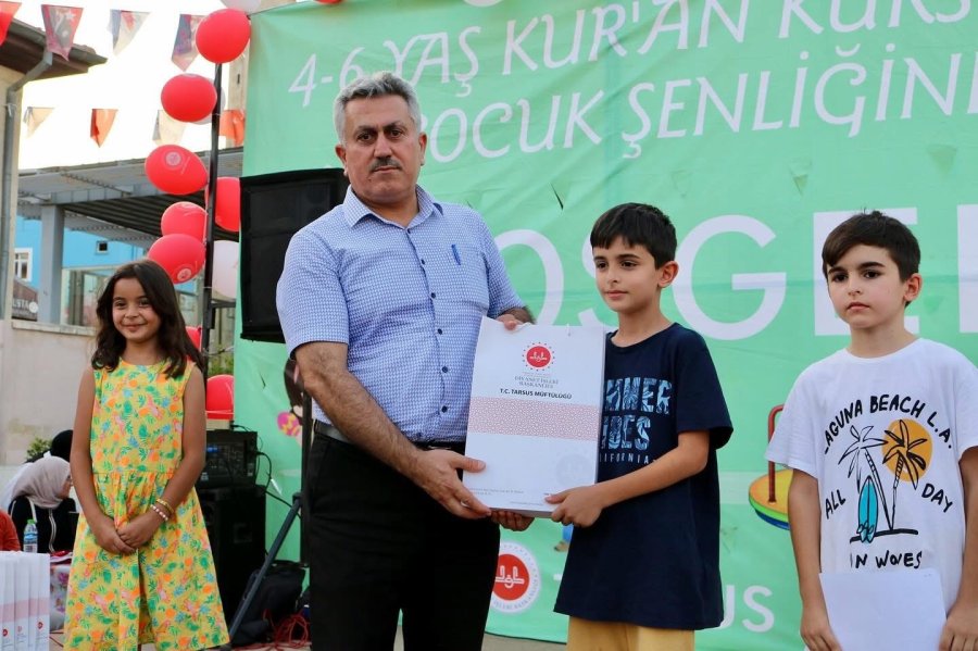 Tarsus’ta Yaz Kur’an Kurslarında 10 Bin 588 Öğrenciye Eğitim Verildi