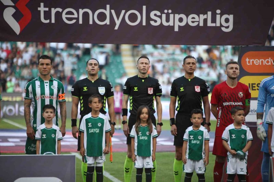 Trendyol Süper Lig: Konyaspor: 1 - Gaziantep Fk: 0 (ilk Yarı)