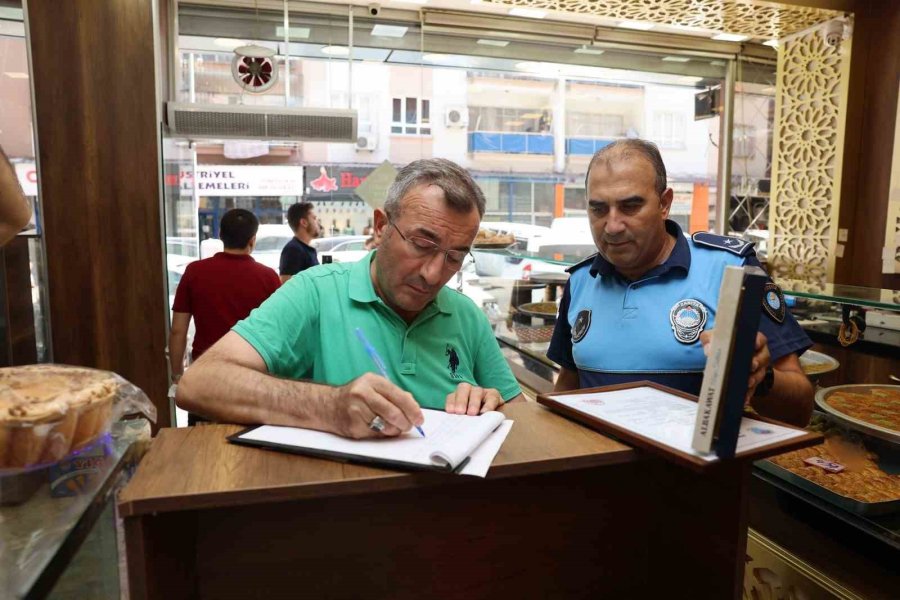 Akdeniz Belediyesinden Fırın Ve Pastanelere Sıkı Denetim