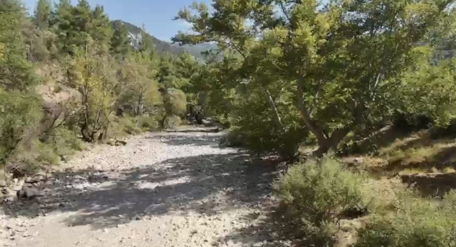 Üzümdere Irmağı Kuraklığa Yenik Düştü, Eski Halinden Eser Kalmadı