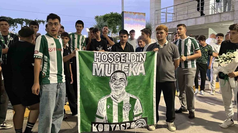 Konyaspor’un Yeni Transferi Jackson Muleka, Konya’ya Geldi