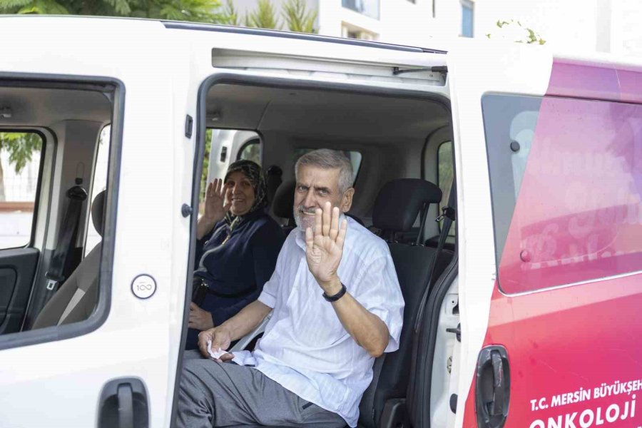 Mersin’de Onkoloji Hastalarına Ücretsiz Servis Hizmeti