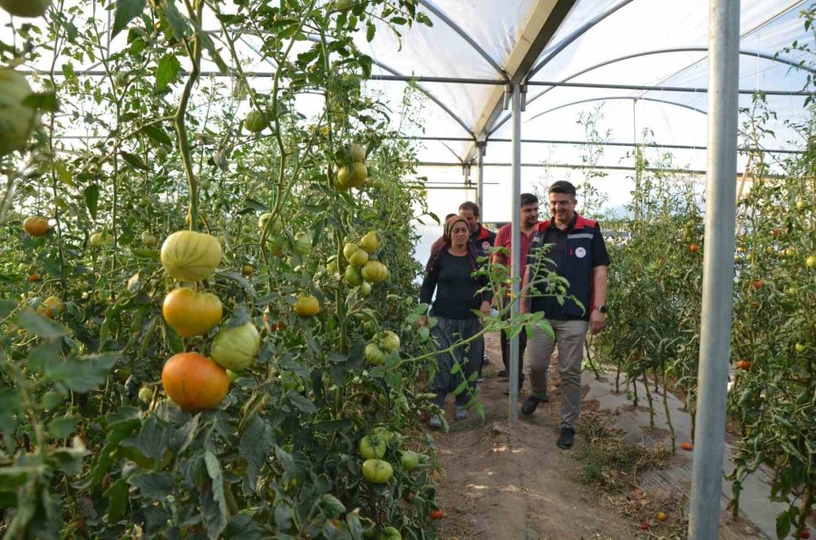Furkan Mete’den Kadın Üreticiye Destek Ziyareti