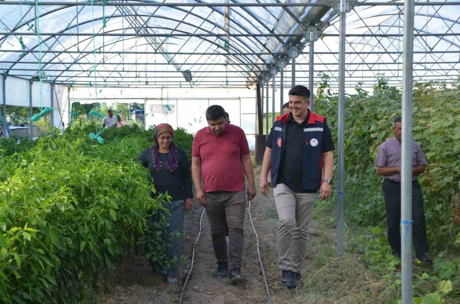 Furkan Mete’den Kadın Üreticiye Destek Ziyareti