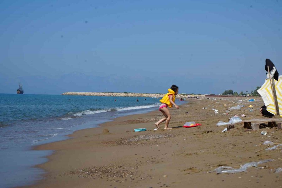 Çardaklar Yıkılıp Halka Açılmıştı, Çöpten Geçilmeyen Sahile Temizlik Operasyonu
