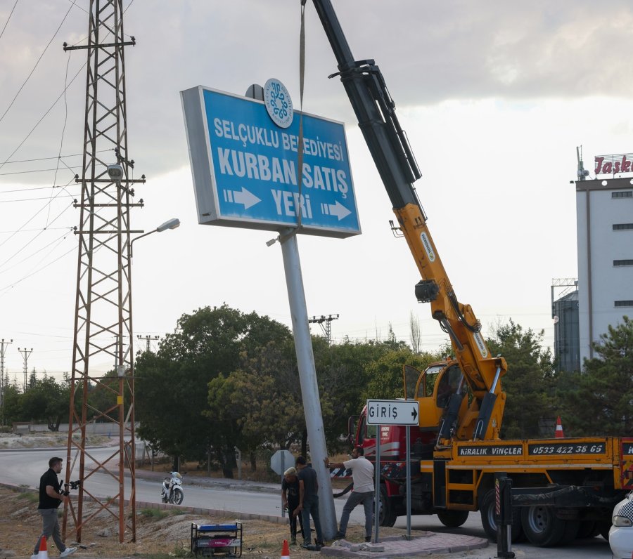 Selçuklu Belediyesi’nden Şehir Estetiğine Katkı Sağlayacak Uygulama
