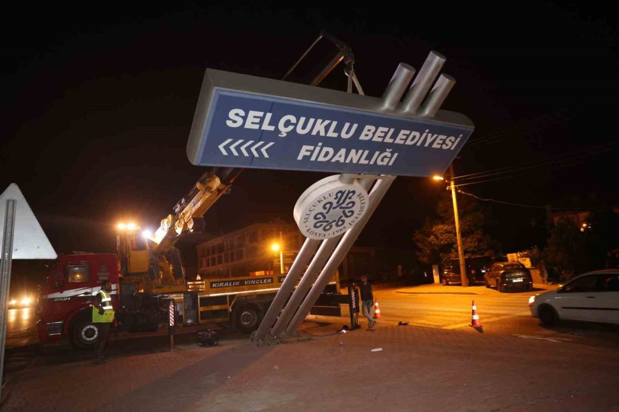 Selçuklu Belediyesi’nden Şehir Estetiğine Katkı Sağlayacak Uygulama