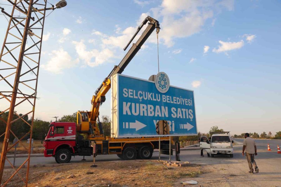 Selçuklu Belediyesi’nden Şehir Estetiğine Katkı Sağlayacak Uygulama