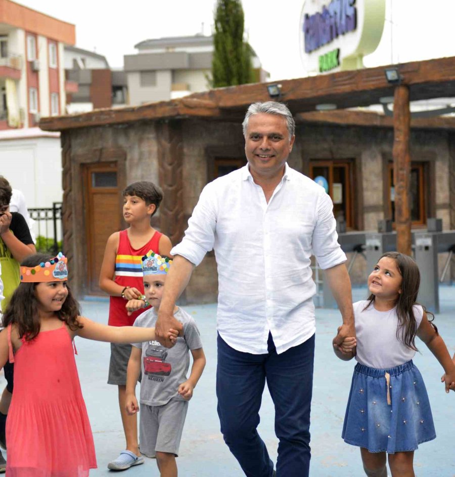 Yaz Tatilinde Eğlencenin Adresi Teneffüs Park Oldu