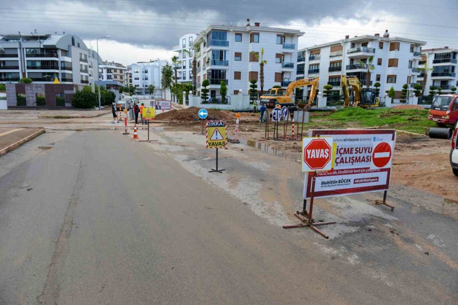 Asat’tan Konyaaltı’nda İçme Suyu Seferberliği