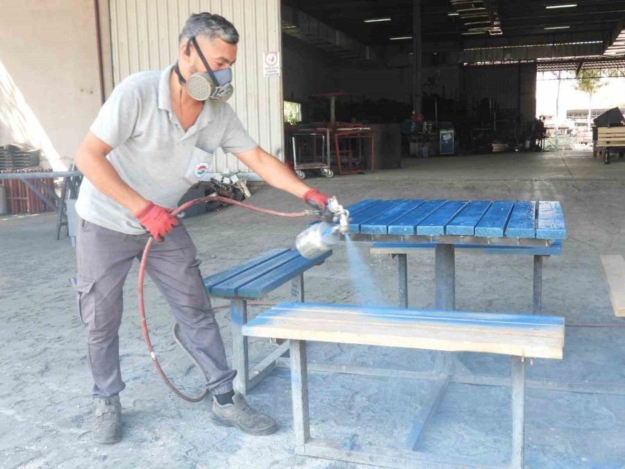 Belediye Atölyesi Üretiyor, Kepez Güzelleşiyor