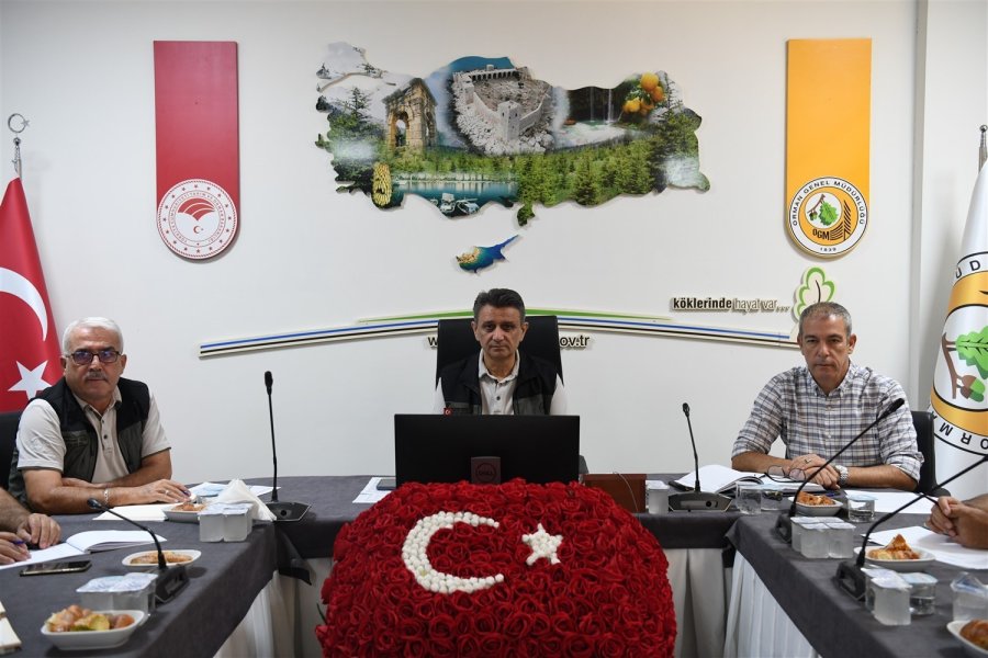 Mersin’de Yanın Değerlendirme Toplantısı Yapıldı