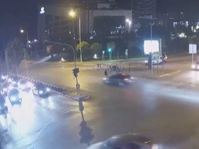 Konya’da Kaza Anları Kameraya Yansıdı