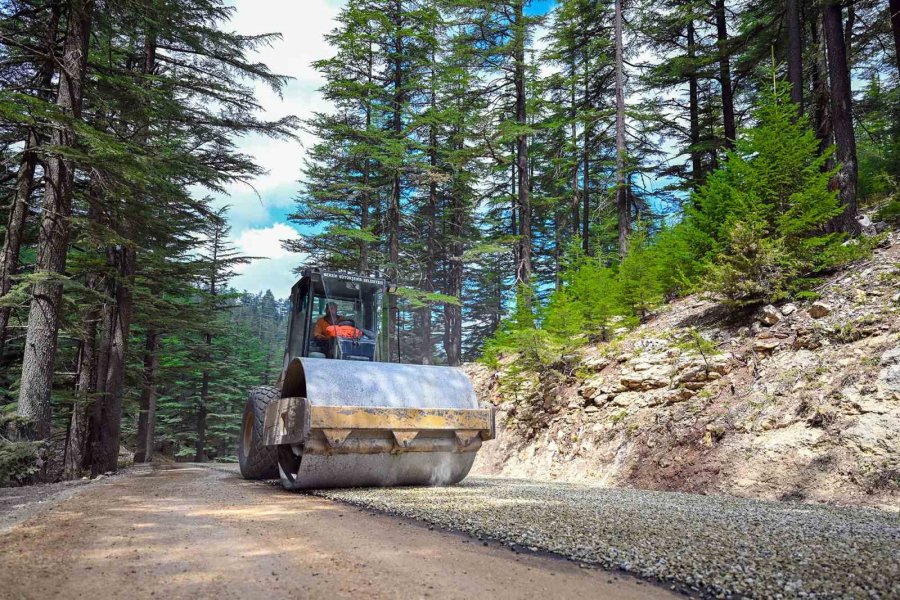 Mersin’de Yayla Yolu 50 Kilometreden 18 Kilometreye Düştü