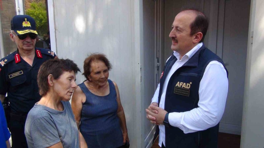 Afad Başkanı Pehlivan: "silifke Yangın Bölgesinde ’afet’ Bölgesi Olarak İlan Edecek Şartlar Oluşmuş Durumda"