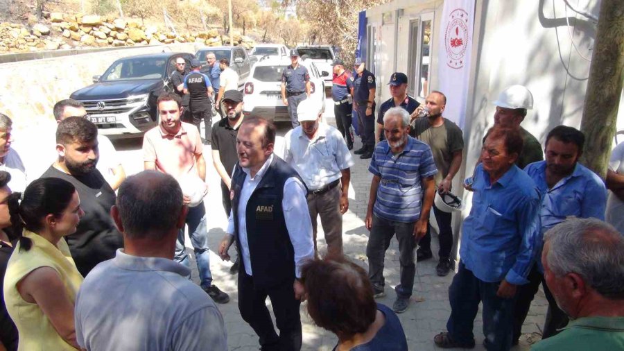 Afad Başkanı Pehlivan: "silifke Yangın Bölgesinde ’afet’ Bölgesi Olarak İlan Edecek Şartlar Oluşmuş Durumda"