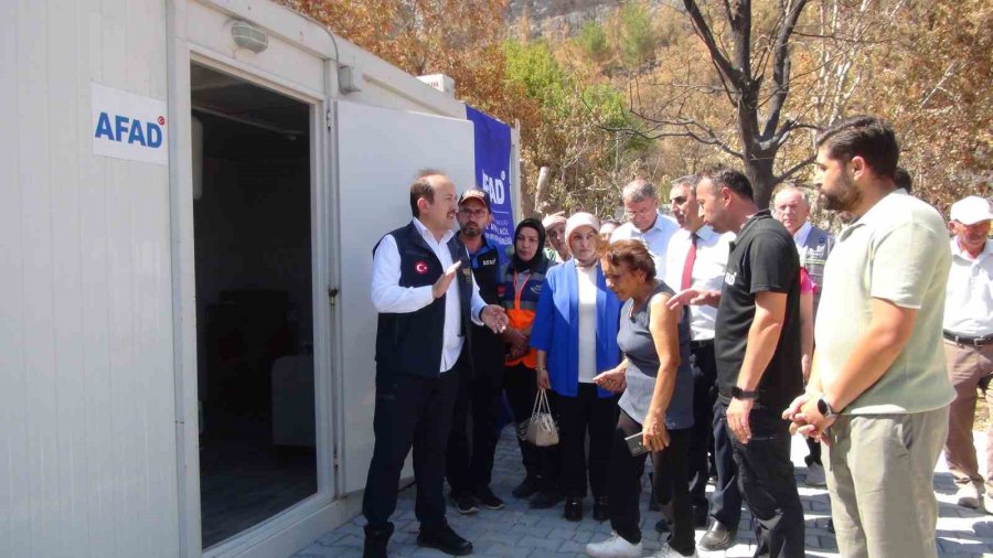 Afad Başkanı Pehlivan: "silifke Yangın Bölgesinde ’afet’ Bölgesi Olarak İlan Edecek Şartlar Oluşmuş Durumda"