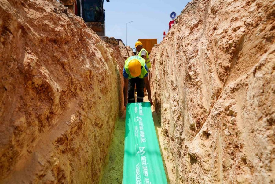 Meski, Altyapı Hattı Çalışmalarını Sürdürüyor