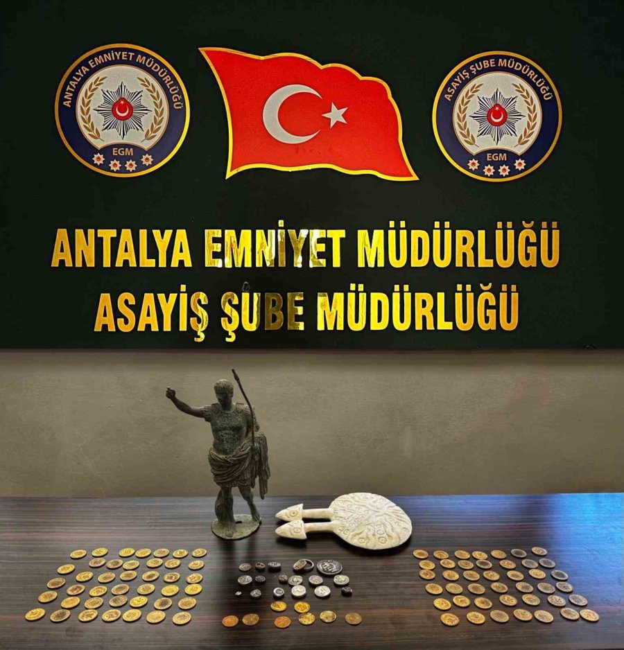 Antalya Merkezli Tarihi Eser Dolandırıcılığı Operasyonu: 2 Tutuklama