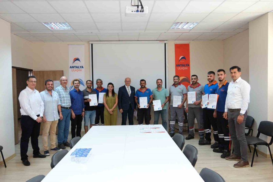 Antalya Tramvaylarının Bakım-onarımları Emin Ellerde Yapılıyor