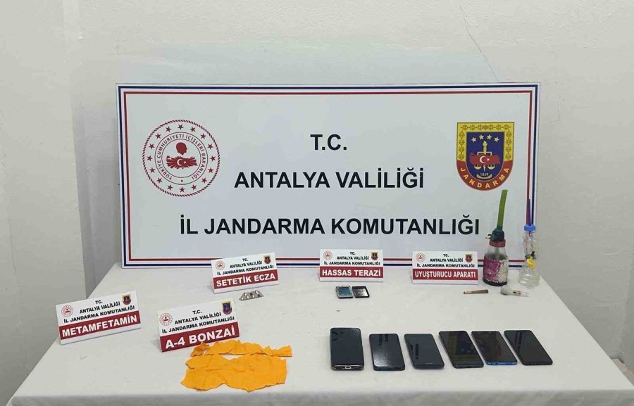 Antalya’da Uyuşturucu Operasyonu