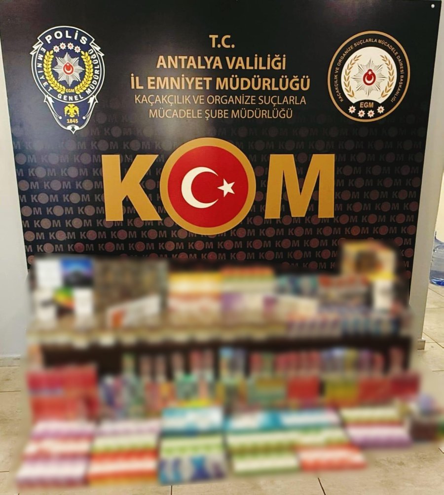 Antalya’da Bir Haftada Gerçekleşen Denetimlerde 22 Tutuklama