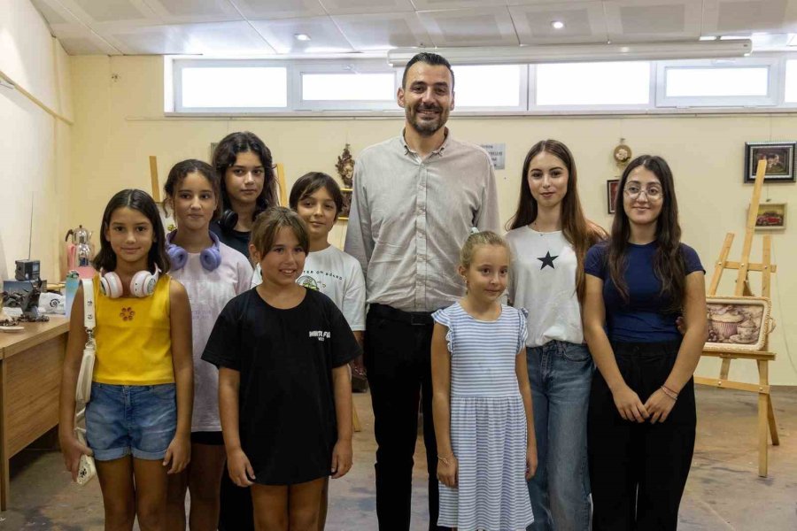 Manavgat’ta Yaz Dönemi Çocuk Etkinlikleri Sergisi Beğeni Topladı