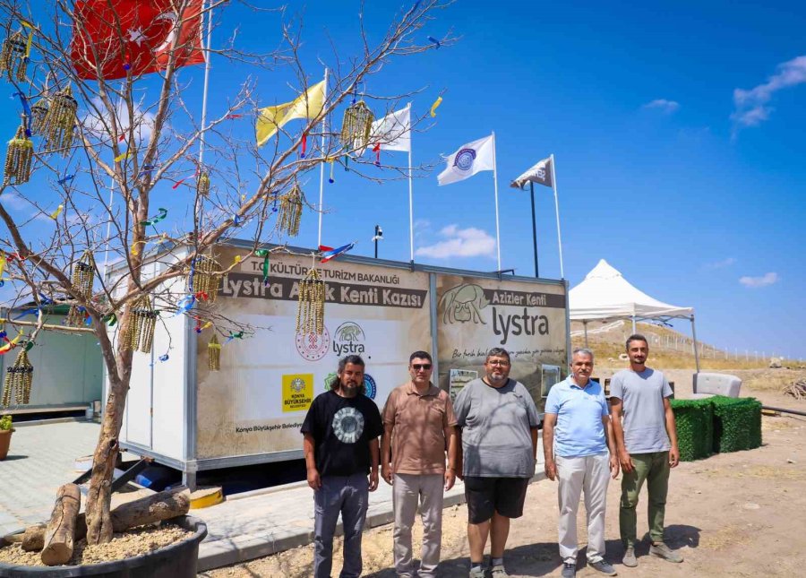Neü Rektör Yardımcıları Lystra Antik Kenti’nde İncelemelerde Bulundu