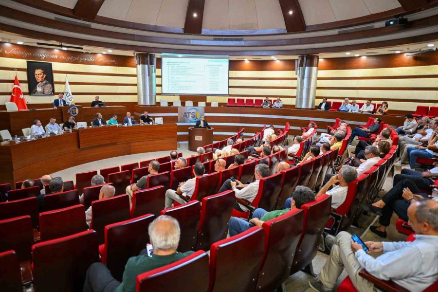 Atso Başkanı Hacısüleyman: "enflasyonda Düşüş Bekliyoruz"